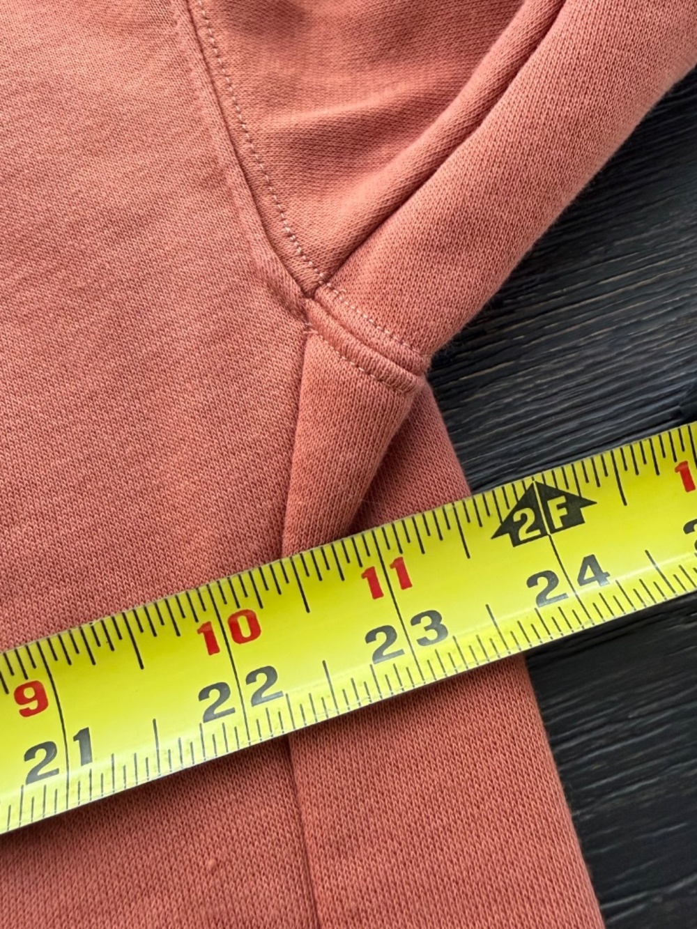 5.11 TACTICAL Wren Women’s Medium Mock Neck Oversized Fleece in Burnt Orange - Picture 6 of 8